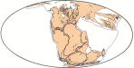 Pangea, la Terra 200 milioni di anni fa - zoom