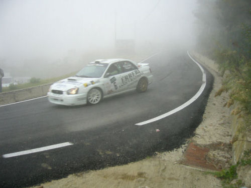 rally nebbia