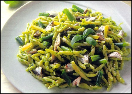 Ricette Primi Pasta - Trofie al pesto