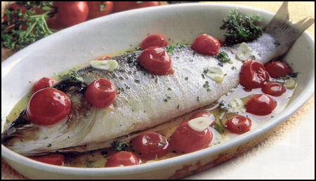 Ricette Pesce - Branzino all'acqua pazza