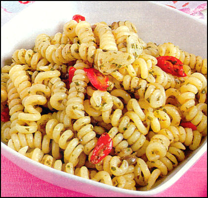 Ricette Primi Pasta - Fusilli ai capperi