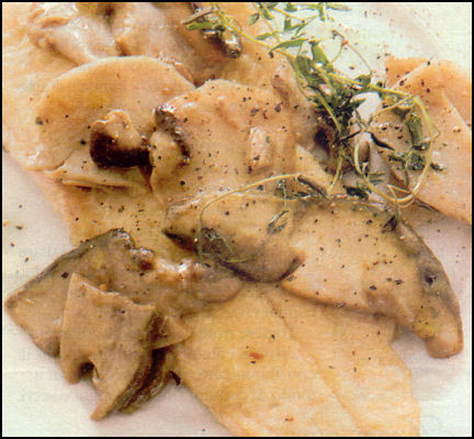 Ricette Pesce - Trota ai funghi