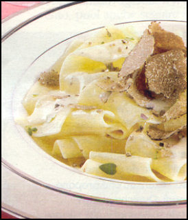 Ricette Primi Pasta - Pappardelle con tartufo