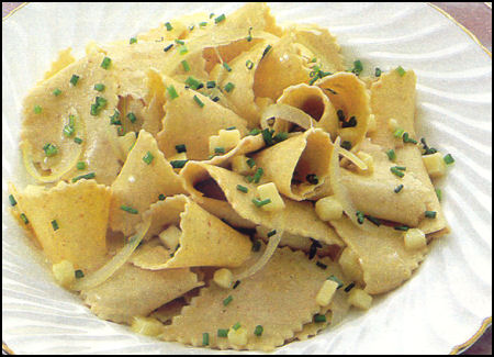 Ricette Primi Pasta - Maltagliati con fontina