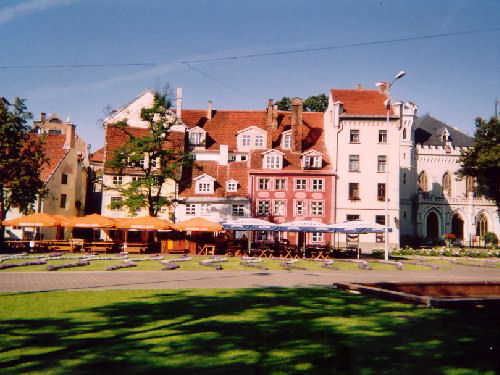 Piazza centro Riga