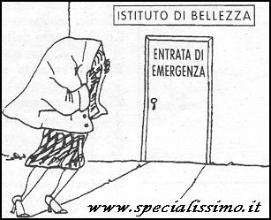 Vignette Senza parole - Istituto di bellezza