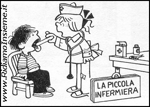 Vignette Bambini - La piccola infermiera