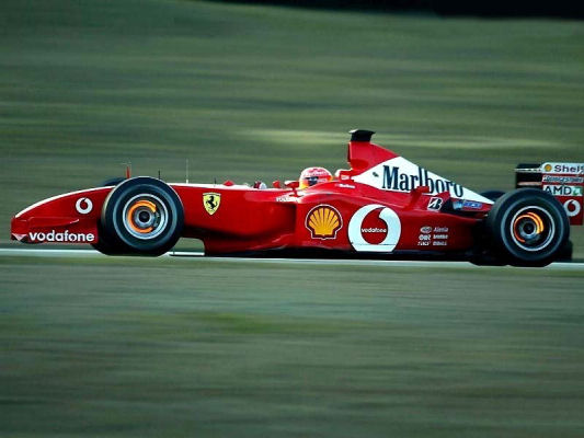 michael schumacher rettilineo